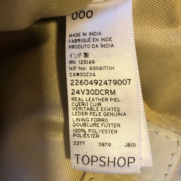 Topshop Leather Studded Bag - Picture 6 of 8